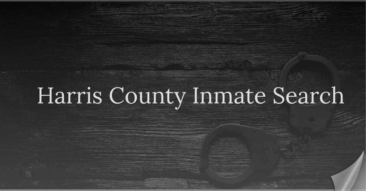 Harris County Inmate Search